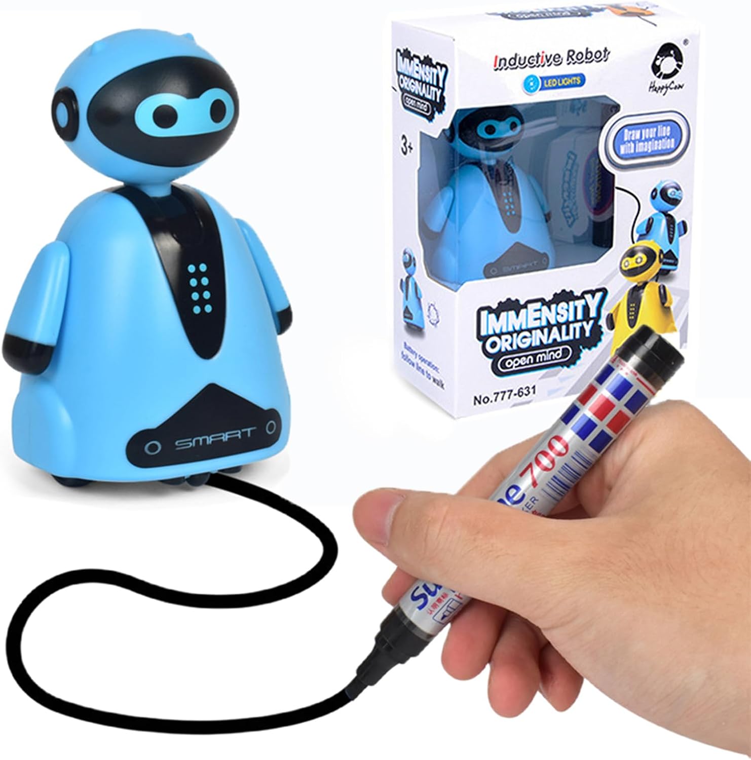 Interactive STEM Robot Toy - Child-Controlled Drawing