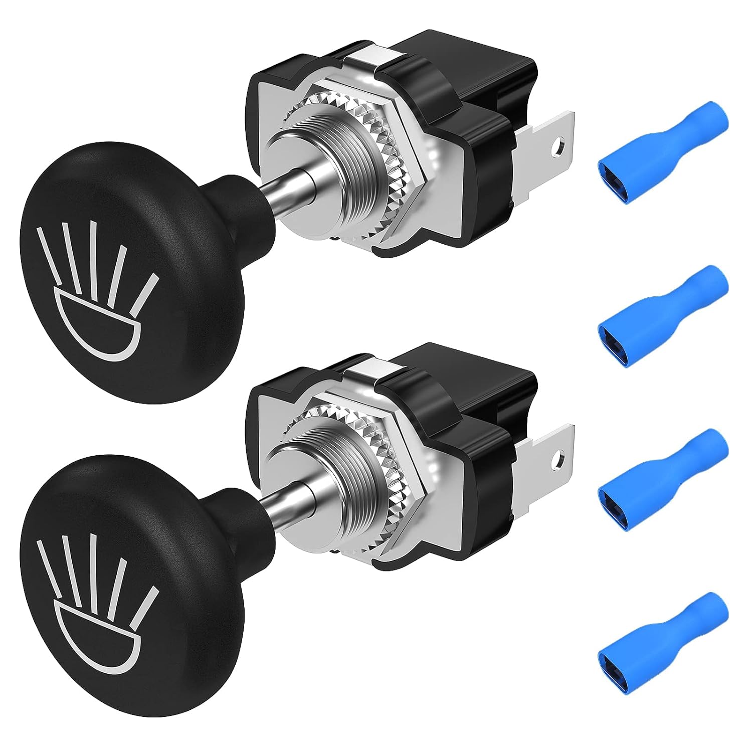 Upgrade Your Golf Cart Lights with 12V Switch - 2Pcs