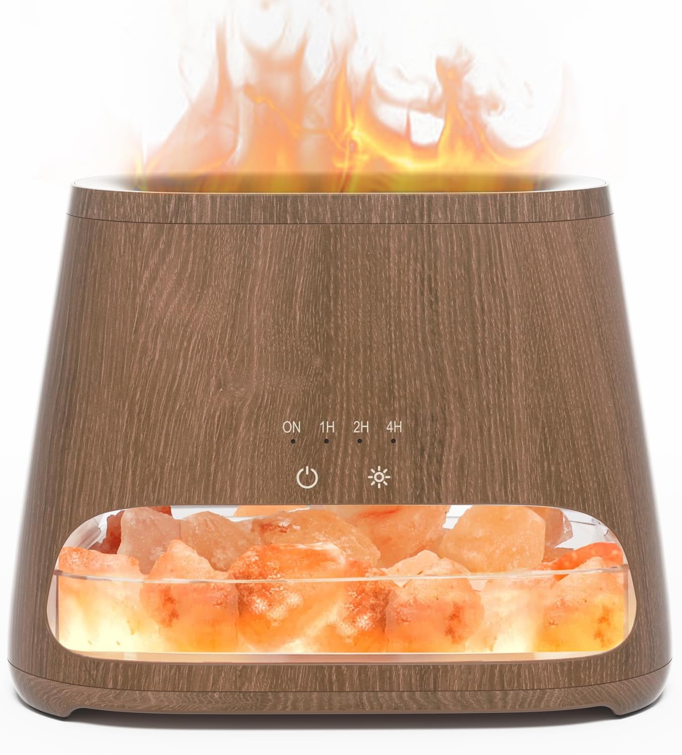 2-in-1 Himalayan Salt Lamp Diffuser for Aromatherapy & Relaxation