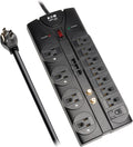 Eaton Tripp Lite TLP1208SAT Home Theater Surge Protector Power Strip
