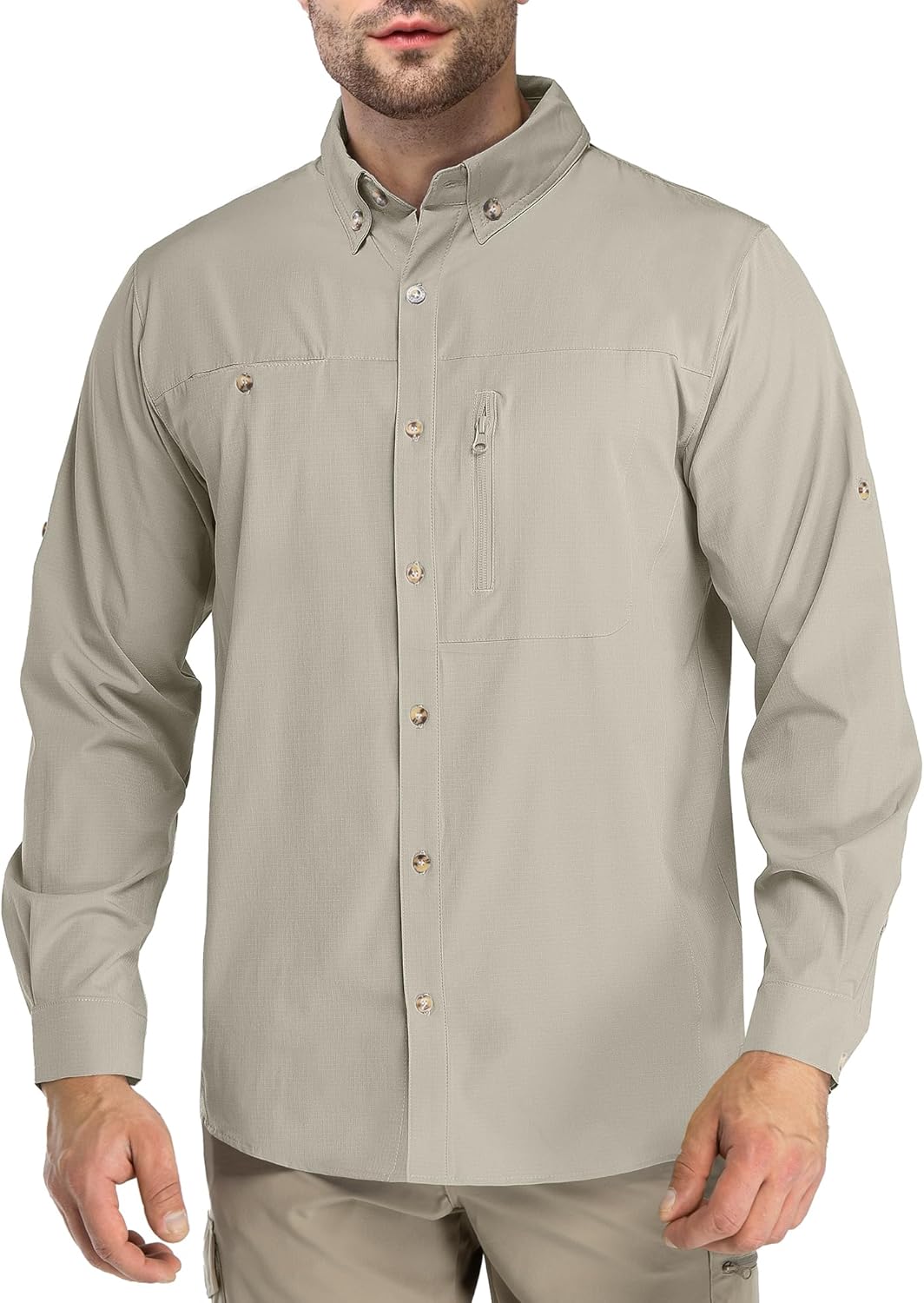 UPF 50 Long Sleeve Hiking Shirt by Outdoor Ventures