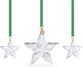Swarovski Annual Edition Ornament Set 2023 - Crystal Snowflake Trio