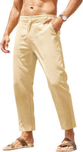 COOFANDY Men's Lightweight Casual Pants for Yoga and Beach