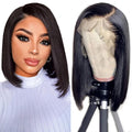 Bob Wig Human Hair 13x6 Lace Front Short Bob for Black Women - 12in