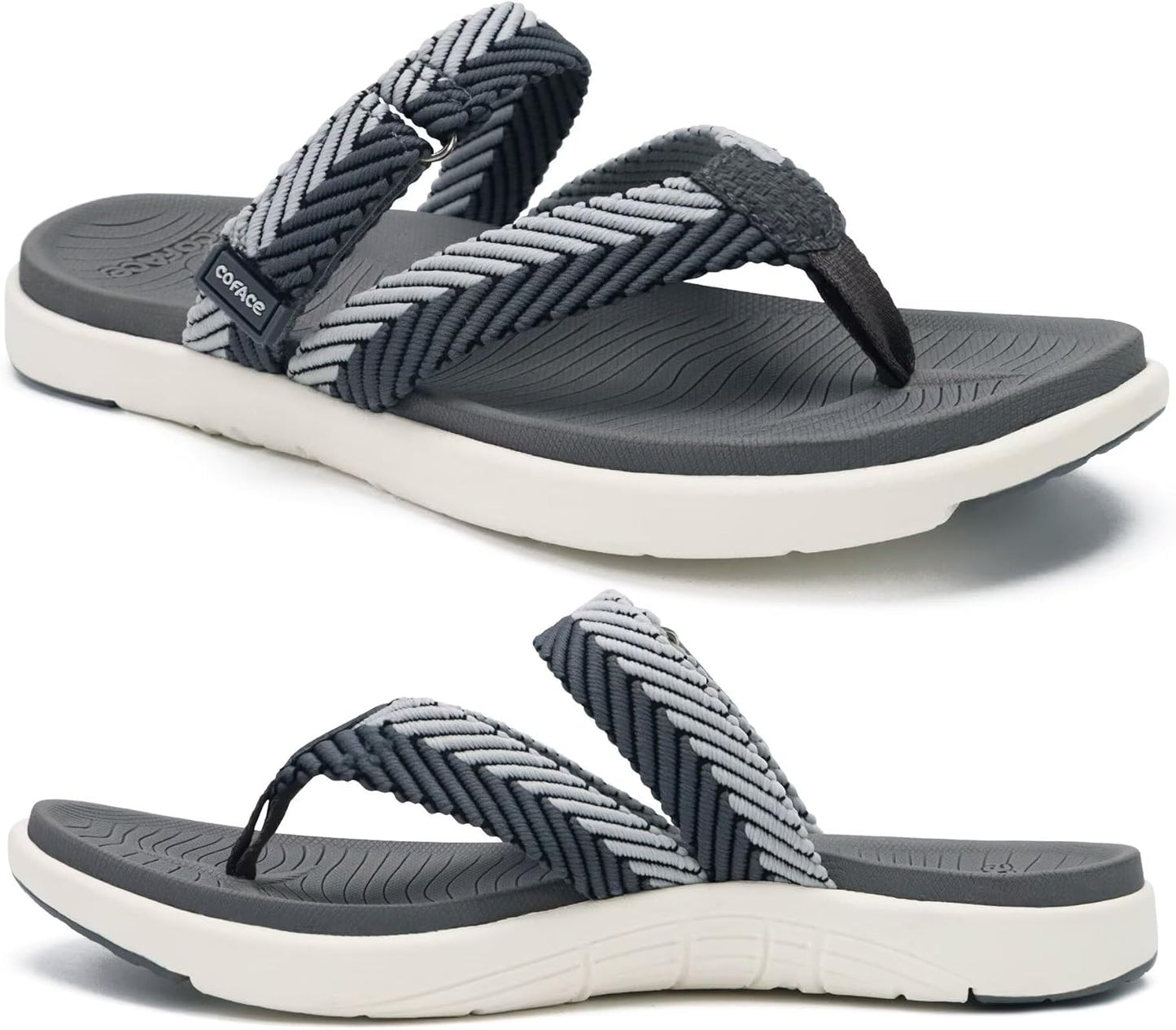 Trendy Orthotic Flip Flops with Arch Support for Comfort