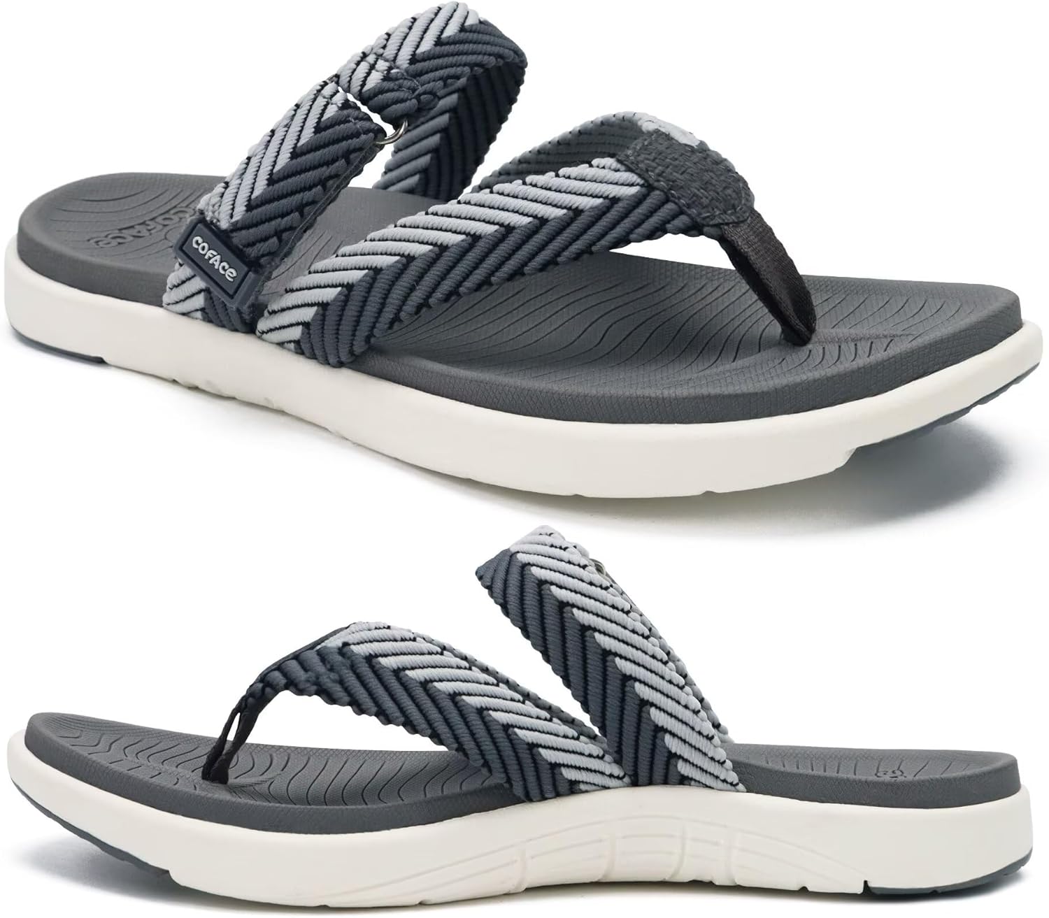 Trendy Orthotic Flip Flops with Arch Support for Comfort