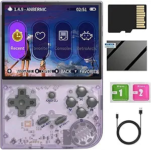RG35XX Retro Handheld Game Console with 3.5 Inch Screen