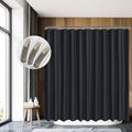 Barossa Design Clawfoot Tub Shower Curtain with 12 Magnets
