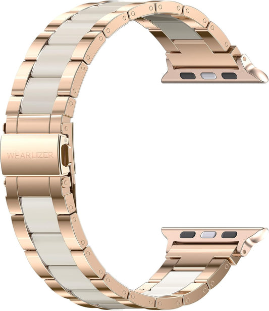 Stylish Rose Gold Apple Watch Band