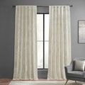 Lush Crush Velvet Room Darkening Curtain Panel - Champagne 50W x 84L