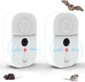 Ultrasonic Bat Repellent 2Pack for Attic and Indoor Use - Quiet
