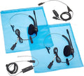 XS 820 Headset Bundle for Training and Monitoring - Dual Audio Ready