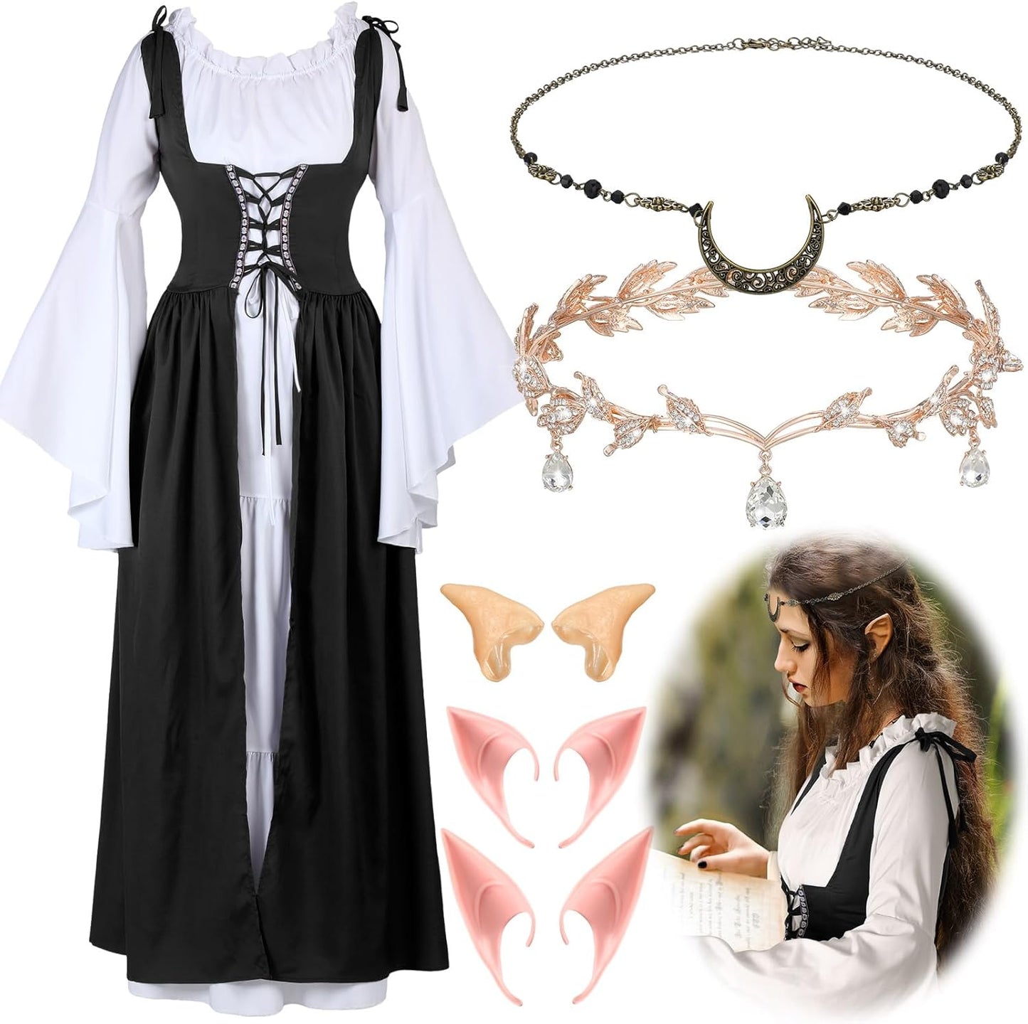 Transform into a Fairy with Bonuci Medieval Renaissance Costume