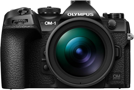 OM SYSTEM Olympus OM-1 20MP Camera Kit: Pro Lens, Weather Sealed, 5-Axis Stabilization