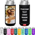 250 Pack Custom Can Cooler Bulk 16 Oz Collapsible Neoprene Insulated
