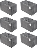 VENO Heavy Duty Moving and Storage Bags Set of 6 for Easy Packing