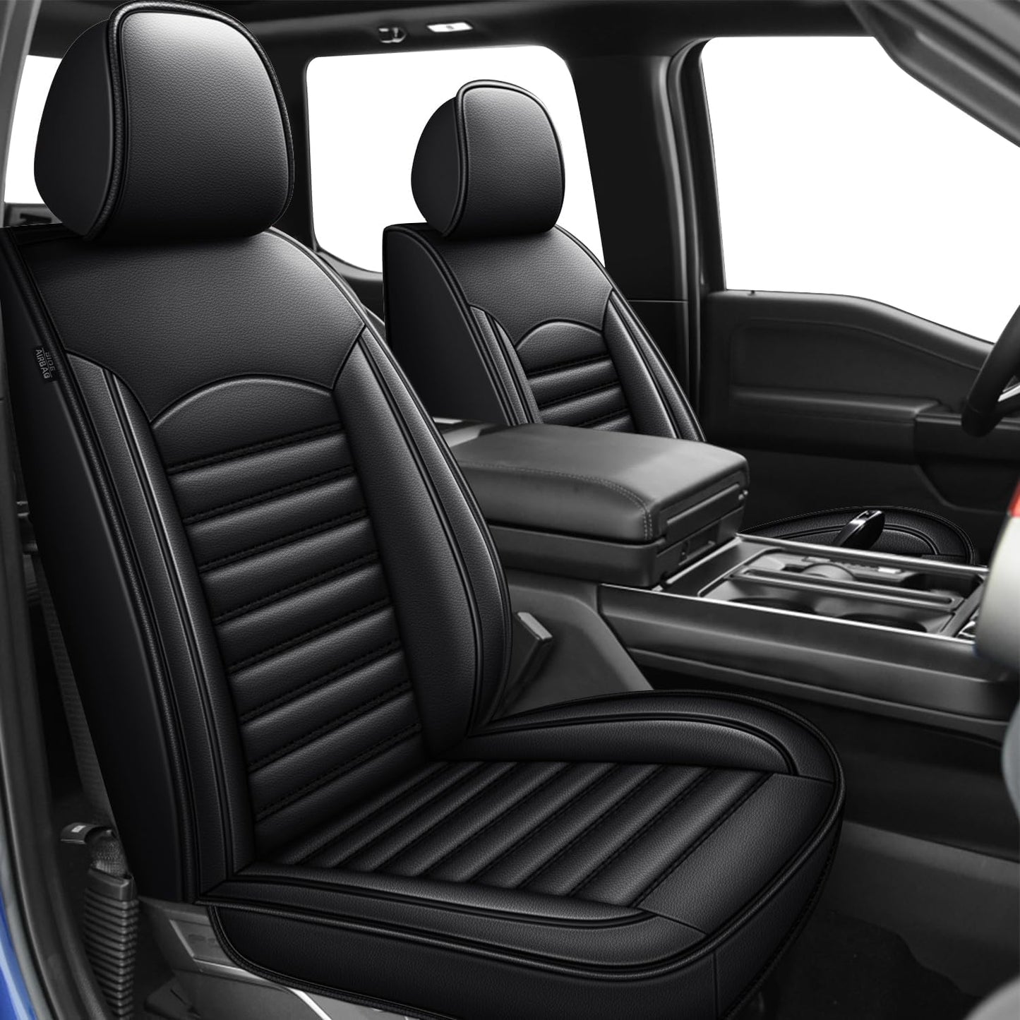 Faux Leather Seat Covers for Ford F150/F250/F350 2009-2025