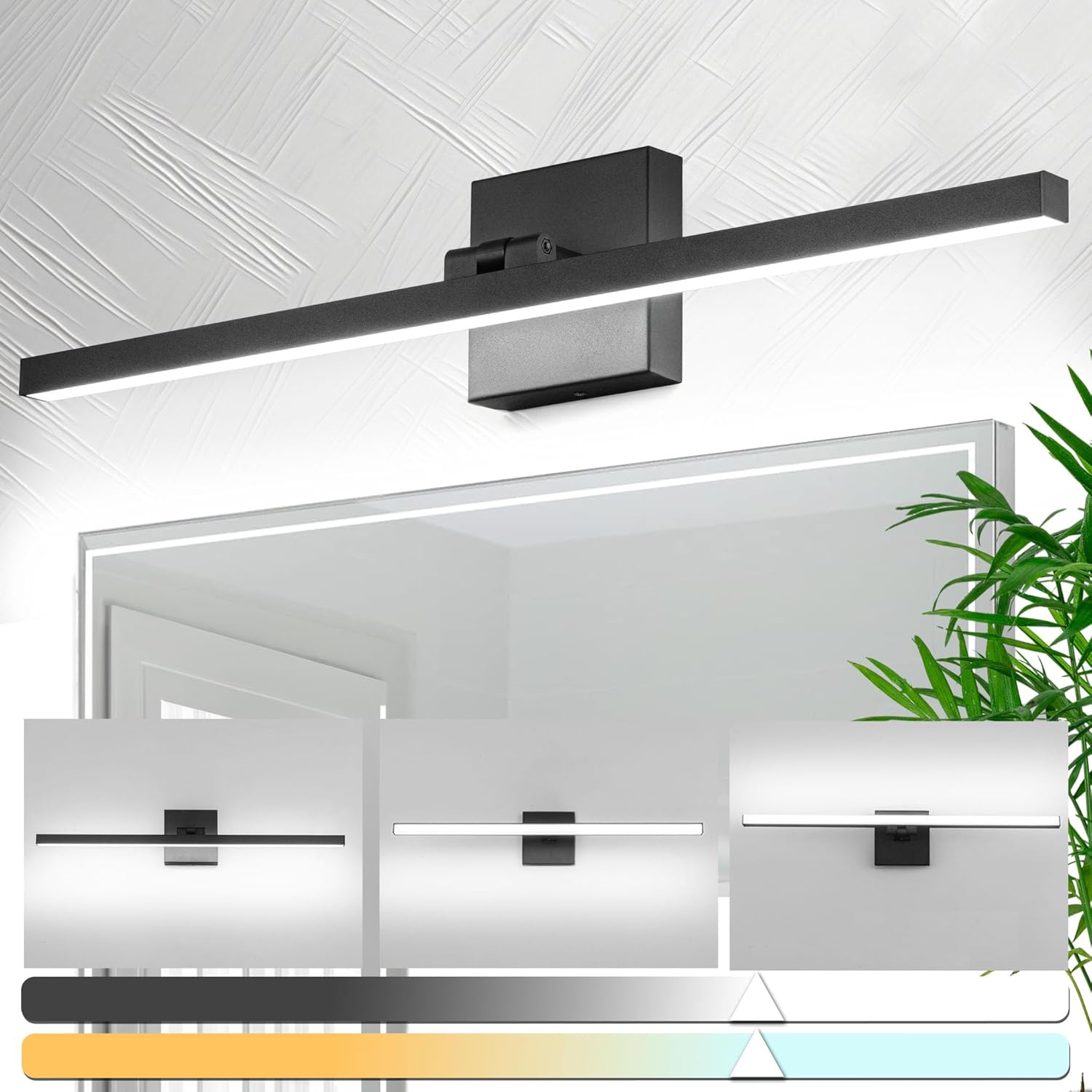 zouzai Modern LED Bathroom Vanity Light Bar for Brightness