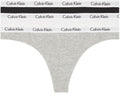 Calvin Klein Women's Cotton Stretch Thong Panties 3-Pack - Soft Fit