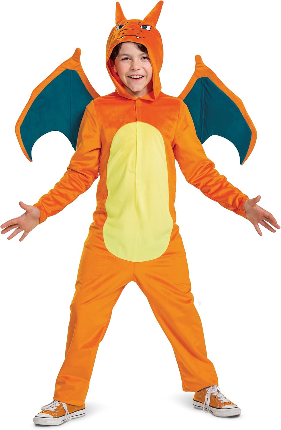 Charizard Costume for Kids - Official Pokemon Hooded Jumpsuit