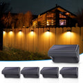 Aulanto Solar Led Deck Lights - Warm White & RGB Modes for Outdoor Use