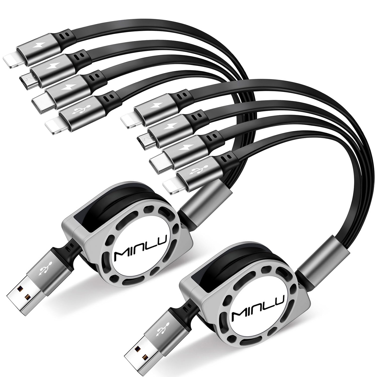 Minlu Retractable Multi Fast Charger Cable