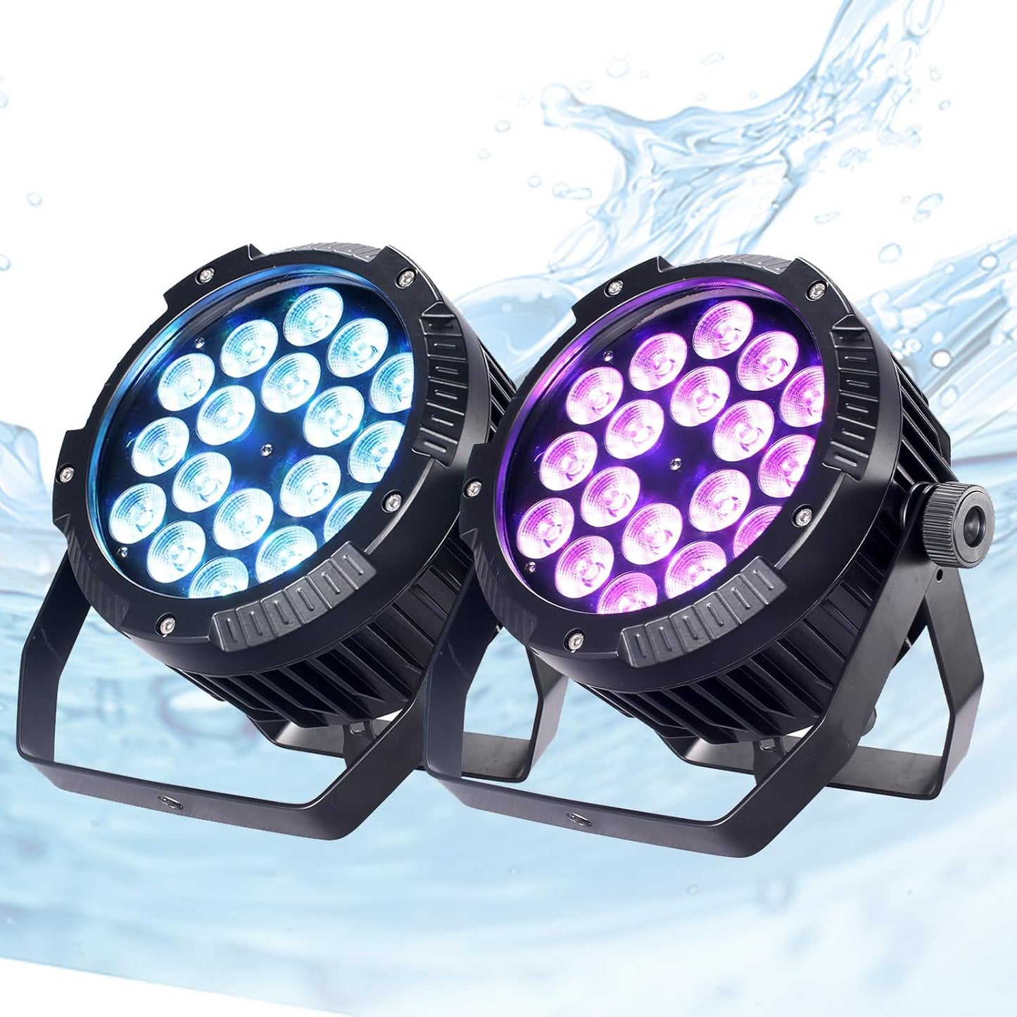 Outdoor Waterproof LED Par Lights for Parties and Events