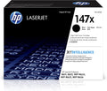 HP 147X Black High-yield Toner Cartridge - Reliable High Volume
