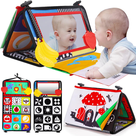 Thremhoo High Contrast Baby Mirror: Boost Brain Development