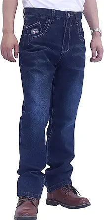 BOCOMAL FR Pants for Men Flame Resistant Heavy Duty Jeans