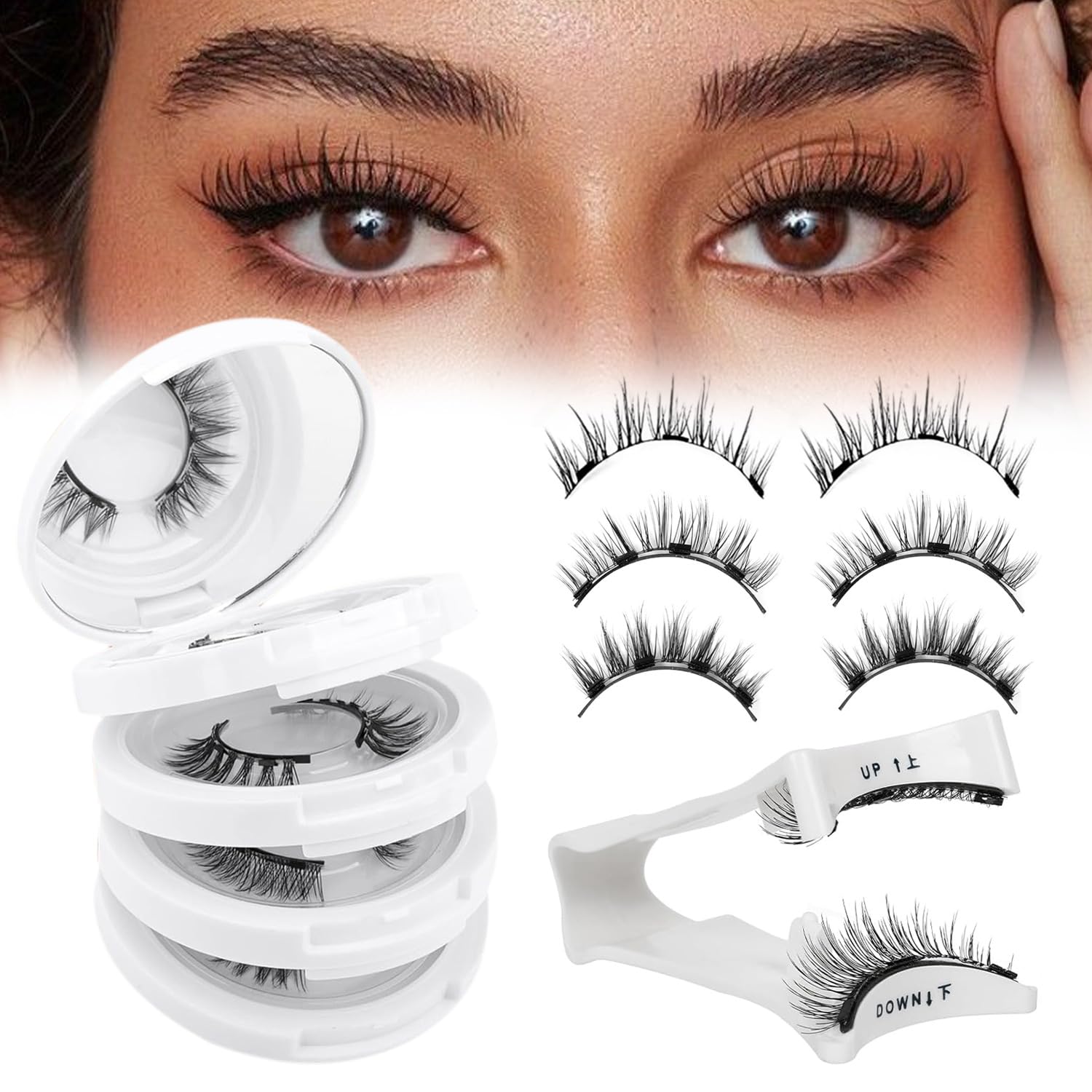 Krafty Magnetic Eyelashes for Effortless Beauty and Comfort