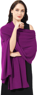 Soft Cashmere Blend Wrap for Women 87in x 28in - Travel Wrap