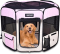 JESPET 61 in Portable Soft Dog Playpen - Spacious Foldable Kennel