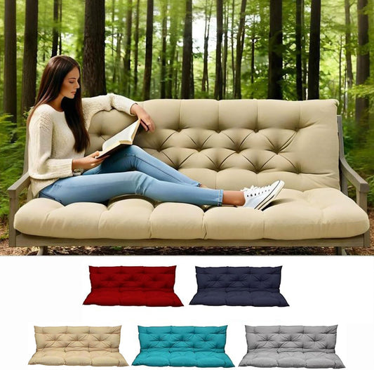 Durable Outdoor Swing Cushions for 3 Seater Replacement Use