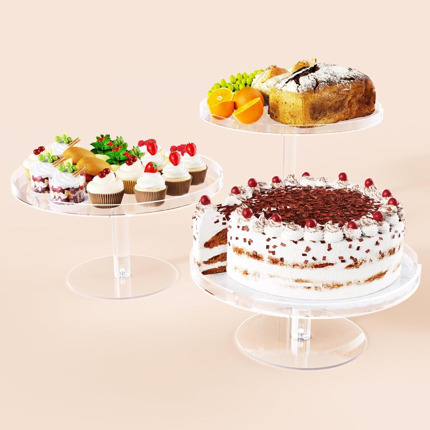 Acrylic Cupcake Stand for Elegant Dessert Displays at Events