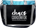 Boss Lady Zippered Pocket Canvas Tote Bag - Organized, Durable Tote
