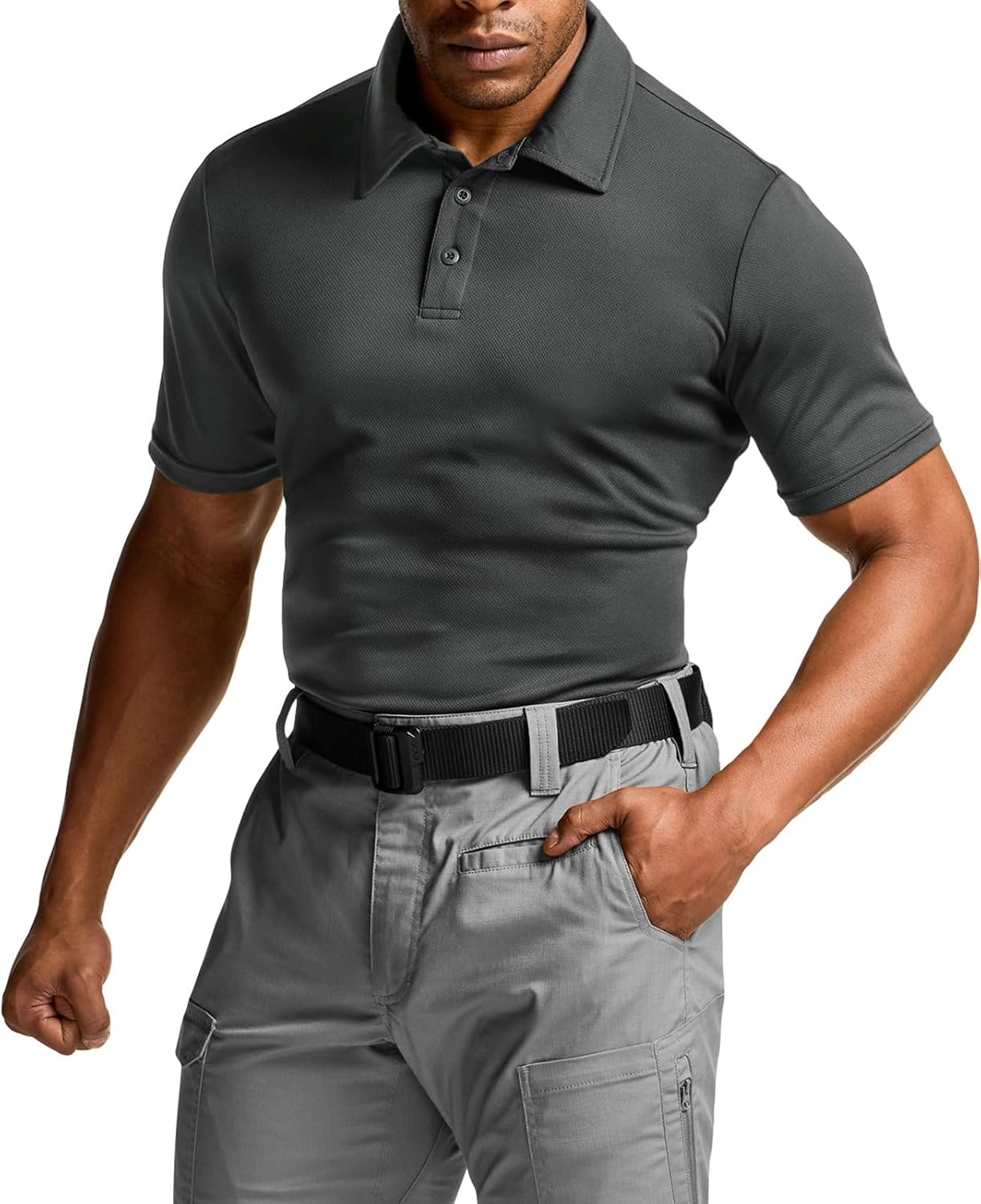 Performance Polo Shirt UPF 50+ by Tesla Gears
