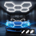 Hexagon Garage Lights - 192W LED, 6500K, 25650LM Brightness