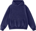Dnzzs Acid Wash Oversized Hoodie for Men - Super Soft Pullover