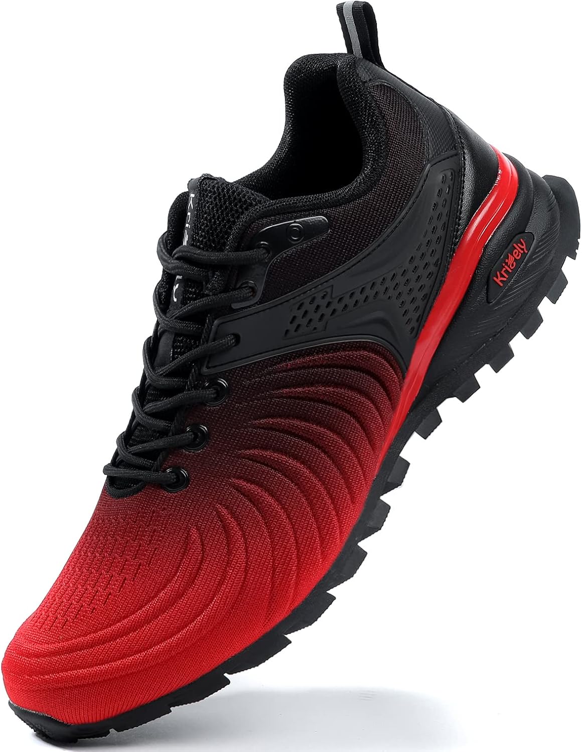 Kricely Men's Walking Shoes: Breathable Lightweight Sneakers