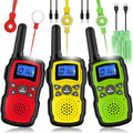 Kids Walkie Talkies Rechargeable 3 Pack - Long Range Play