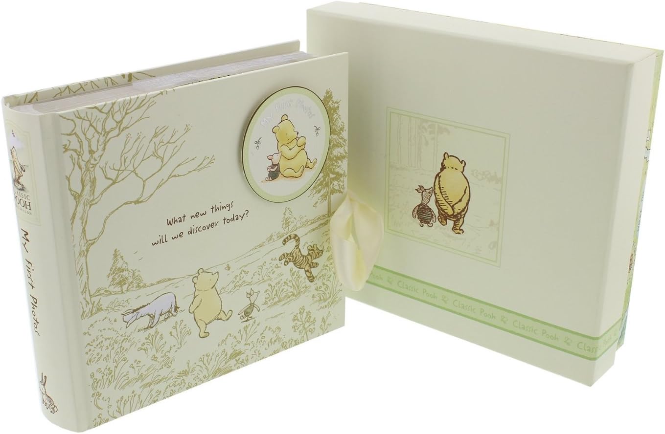 Disney Classic Pooh My First Photos Baby Album for Cherished Memories