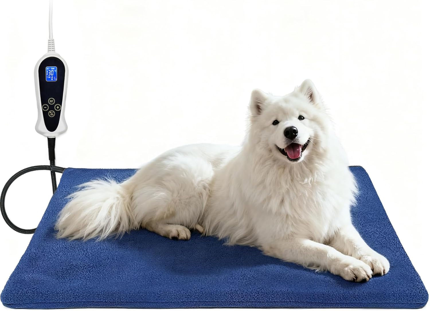 Bestio Heated Dog Bed with Smart Thermostat for Ultimate Comfort