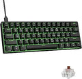DIERYA DK61SE 60% Mechanical Gaming Keyboard - Compact Brown Tactile