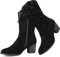 Stylish SHIBEVER Cowboy Cowgirl Boots for Women with Zipper