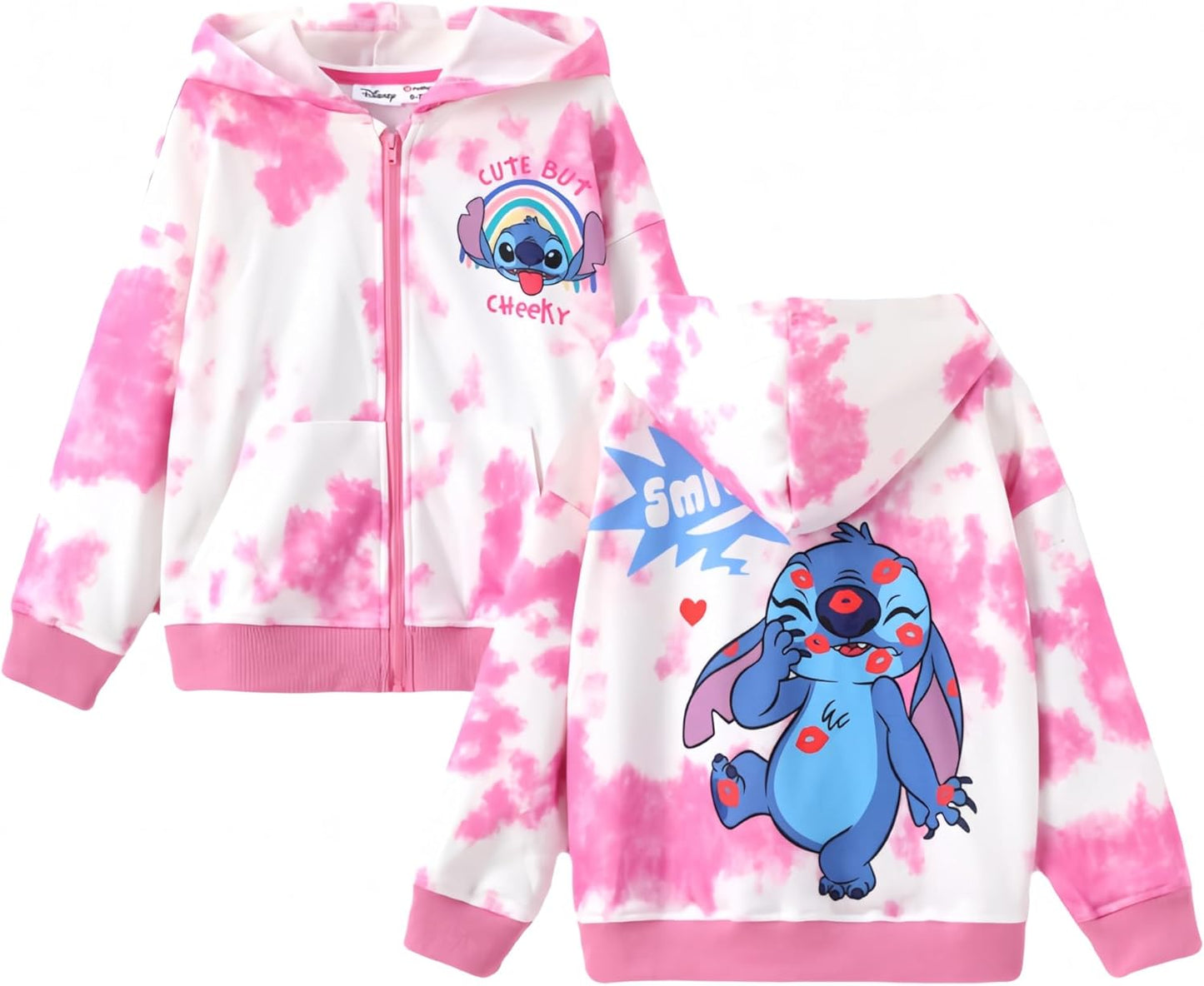 Disney Frozen Stitch Zip Up Hoodie for Kids - Fun & Cozy Wear