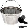 GoldTone Stainless Steel Coffee Filter - 8-12 Cup Reusable Metal Filter