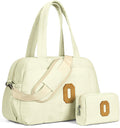 Duffle Bag for Travel Women - Initial Weekender Bag with Wet Pocket