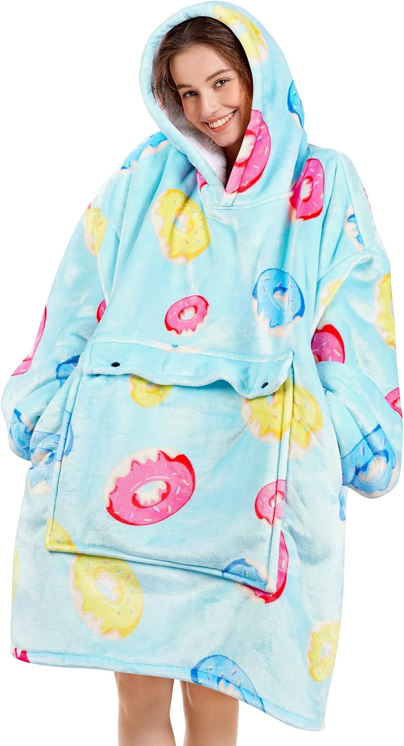 Narecte Cozy Oversized Blanket Hoodie for Adults - Soft & Warm