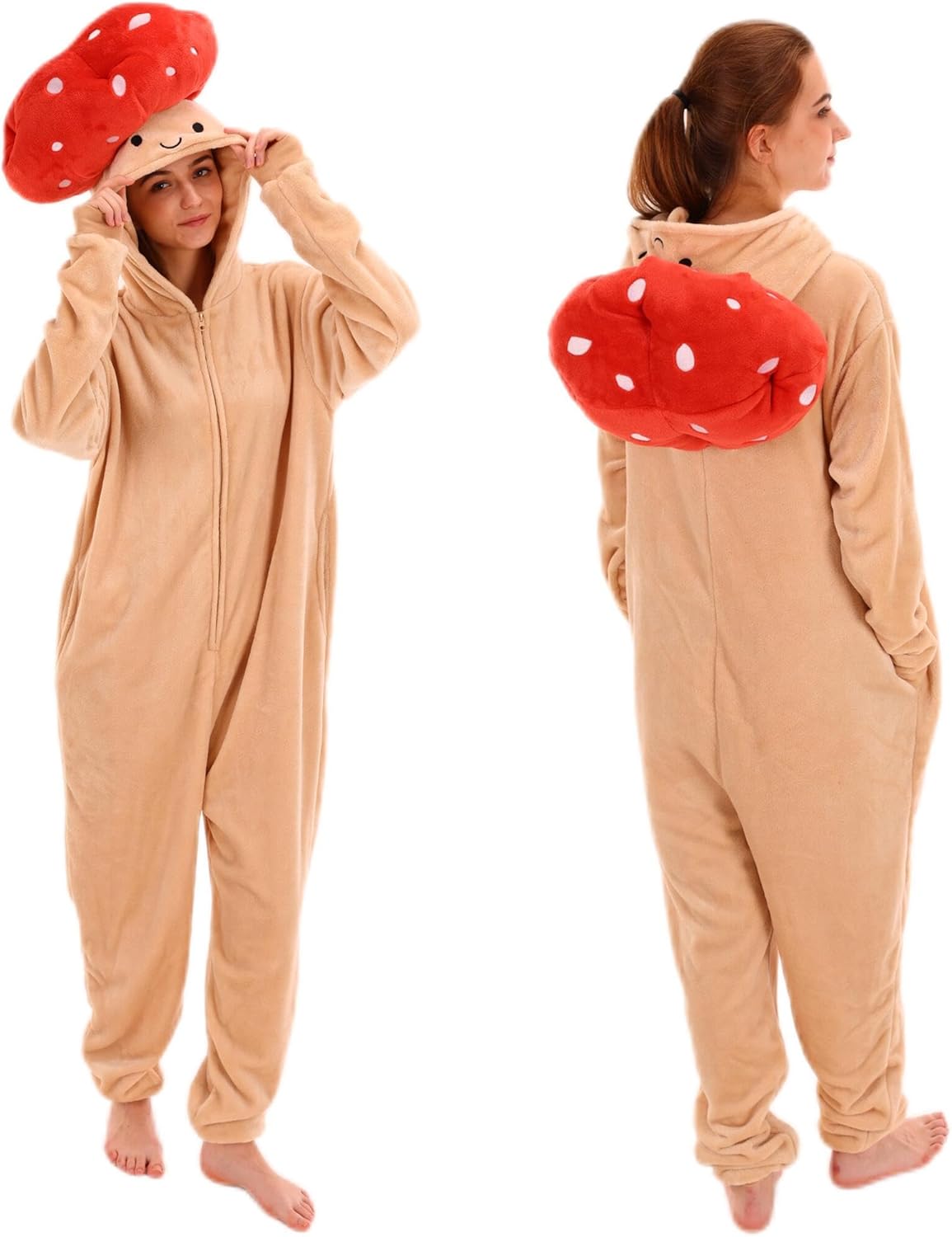 COSUSKET Snug Fit Unisex Adult Onesie Pajamas for Comfort
